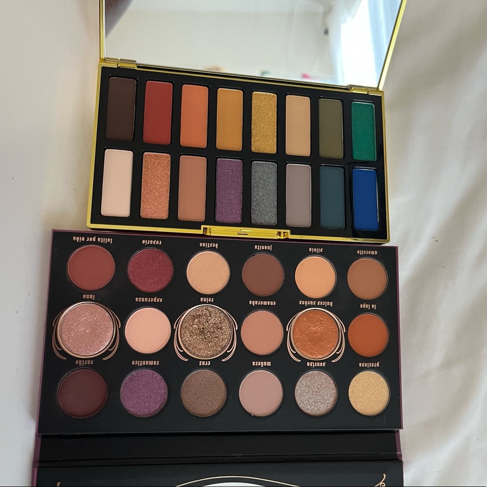 2 KVD Kat Von D palettes—Lolita Por Vida & 15th Anniversary